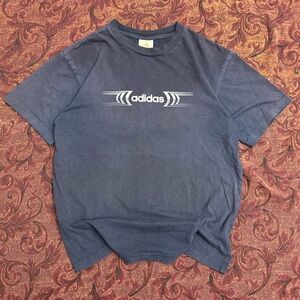 Y2K Navy Adidas Tee